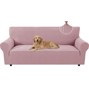 Jacquard OEM ODM <b>Sofa</b> Slipcover Elastic Stretch Thick <b>Material</b> Washable 2 Seat <b>Sofa</b> Cover Non-Slip for Furniture Protector - Product Image 1