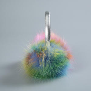 Fabricante al por mayor, orejeras cálidas, puntas para las orejas de invierno, de colores, antifrío, como pelo de conejo, bolsas para las orejas, puntas de invierno - Product Image 3