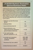 Testeur d'éclairement spectral circadien EML, EDI, SSI, CCT, CRI pour l'inspection des lampes de protection oculaire saine