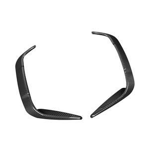 Para BMW Serie <span class=keywords><strong>4</strong></span> G22 G23 2021 + estilo deportivo fibra de carbono lado trasero Canards divisores estilo seco SQ accesorios para modelos G22 - Product Image 1