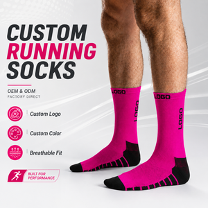 Performance Nylon Mesh Breathable Custom <b>Running</b> <b>Socks</b> Soft Terry Sports Cycling <b>Running</b> <b>Socks</b> for Men Women - Product Image 1