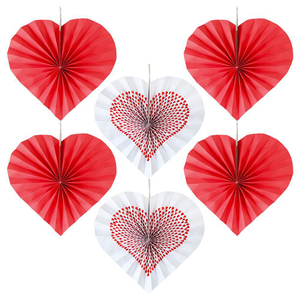 Nicro-ensemble de banderoles en papier, décorations pour mariage, anniversaire, DIY, 6 pièces - Product Image 6