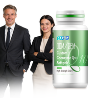 Coenzyme Q10 Ubiquinone en gélules molles, santé cardiaque, énergie, absorption élevée, biodisponibilité