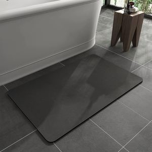 Absorbent Antimicrobial Stain Resistant Non-Slip Cushioned Quick Dry Reversible <b>PET</b> Friendly Polyester Modern <b>Bath</b> Mats - Product Image 1