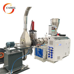 Línea de producción de peletización de plástico de corte en caliente de PVC Línea de máquina de peletización de PVC de doble tornillo paralelo de fábrica/Granulador de plástico - Product Image 3