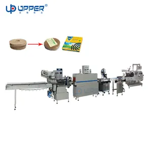 automatic horizontal high speed mosquito coil face cream hot shrinking flow wrapping box cartoning machine line