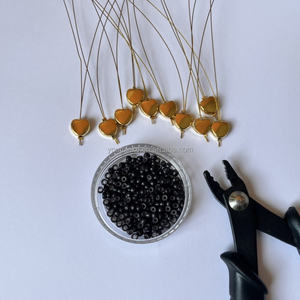 ที่ร้อยด้ายแบบห่วงสำหรับต่อผมเครื่องมือดึงตะขอร้อยสาย - Product Image 2