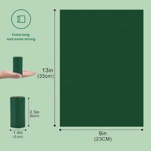 ถุงเก็บอุจจาระสุนัขคุณภาพสูง ขายดี กันรั่ว ย่อยสลายได้ ผลิตจากพลาสติก ใช้ครั้งเดียว สีตามสั่ง เป็นมิตรต่อสิ่งแวดล้อม - Product Image 5