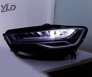 Phares à LED matriciels complets YLD avec branchement dynamique Plug and Play pour <span class=keywords><strong>Audi</strong></span> A6 C7 et A6 C7 PA, phare avant, phare 2012-2018 - Product Image 4