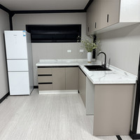 Maison modulaire capsule Apple Pod de luxe à distance, maison mobile à 2 étages, cabine Apple pour café
