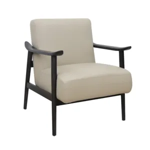 Warm Style Living Room Furniture Sofa Upholstered Comfort Sofa Single Chair Villa Armrest Sofa