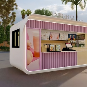 Prefab cao cấp nhìn hệ thống nhà thông minh xây dựng lâu dài mô-đun táo công nghệ cảm giác khu nghỉ mát khách sạn airbnb - Product Image 3