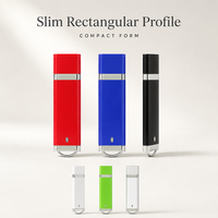 Flashdisk USB Custom Logo 2.0 3.0 Pendrive Hadiah 1GB 2GB 4GB 8GB 16GB 32GB 64GB Pen Drive 128GB Memory Stick Flash Drive