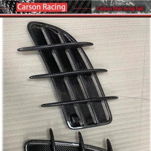 Mercedes Benz SLK R171 SLK 200 55 2004-2011 <span class=keywords><strong>Capot</strong></span> en fibre de carbone humide <span class=keywords><strong>Prise</strong></span> <span class=keywords><strong>d</strong></span>'<span class=keywords><strong>air</strong></span> Évents <span class=keywords><strong>d</strong></span>écoratifs Forge Accessoires extérieurs en carbone - Product Image 5