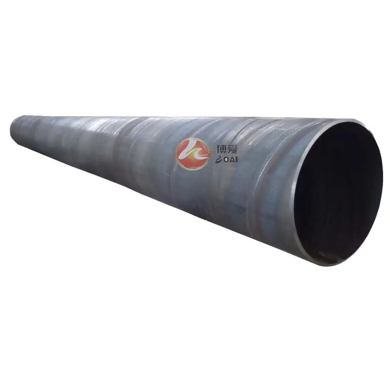 Water gas pipeline 219-3000 mm diameter ssaw weld pipe