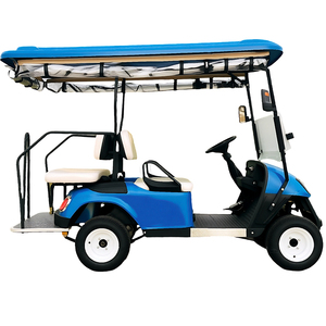 Voiturettes de golf électriques 4 places personnalisées à quatre roues pour les bus touristiques touristiques et les services de navette - Product Image 2