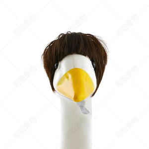 Perruque pour oie de compagnie, grande coiffure afro à longues tresses, costume amusant, en fibre haute température, style Instagram, pour fête, transfrontalier - Product Image 2