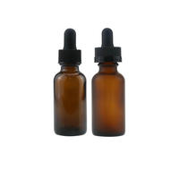 Flacons compte-gouttes en verre Boston transparent, ambré, vert 15ml/30ml/60ml/120ml (1oz/2oz/4oz/8oz) sérigraphiés, certifiés ISO9001, essentiels