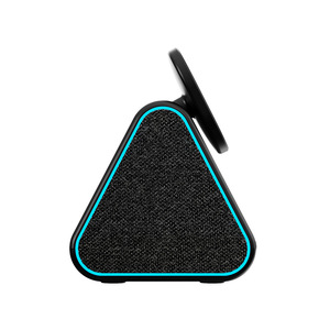 15W Fast Magnetic Wireless Charging Station Integrated Music <strong>Speaker</strong> and <strong>PC</strong> Material Desk Multi-Function with Holder - Product Image 6