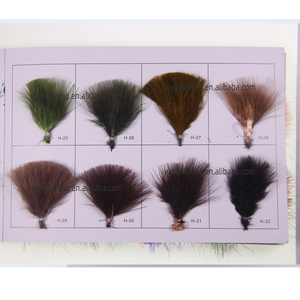 Commercio all'ingrosso turchia marabù piume mosca materiali di legatura Multi colore e dimensioni fabbrica materiale personalizzato - Product Image 6