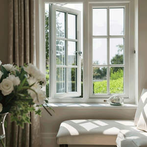หน้าต่างบานเปิด UPVC รุ่น Heritage โปรไฟล์บาง สไตล์คลาสสิก พร้อมกรอบแบบ Sash Horn กระจกสองชั้น เหมาะสำหรับอาคารโบราณในเขตอนุรักษ์ - Product Image 2