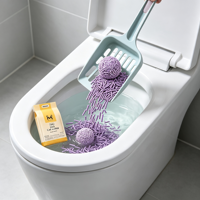 Litière pour chat en tofu biodégradable et agglomérante, à base de fibres de pois, faible teneur en poussière, jetable dans les toilettes, pour l'élimination des déchets d'animaux de compagnie