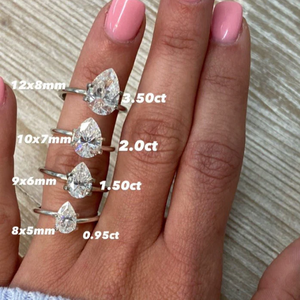 Low Price Loose <strong>Moissanite</strong> Pear Cut Pass <strong>Diamond</strong> <strong>Tester</strong> D Color VVS 1CT <strong>Moissanite</strong> With GRA Certificate - Product Image 4