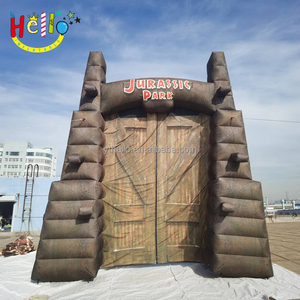 <span class=keywords><strong>Arche</strong></span> d'entrée gonflable de haute qualité pour parc d'attractions Jurassic Park - Product Image 1