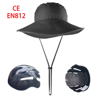 Deportes duales Bicicleta y gorras de béisbol Ciclismo al aire libre Beanie Chapka Sombreros Casco flexible plegable para una conducción segura