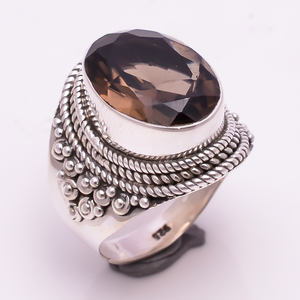 Bague en argent sterling 925 faite à la main de forme unique de tanzanite naturelle pour femmes, fabricant de bijoux en argent 925. - Product Image 5