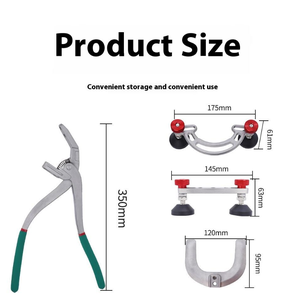 Kit d'outils de <span class=keywords><strong>réparation</strong></span> de bosses de voiture : Pince à cornet, extracteur à réglage de la profondeur, support double face pour la <span class=keywords><strong>réparation</strong></span> des bords de portières et de la peinture - Product Image 3