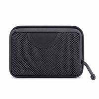 Pochette en filet EDC, organisateur modulaire pour sac à dos, panneau d'insertion, pochette utilitaire avec fermeture auto-agrippante et fermeture éclair, sac de rangement