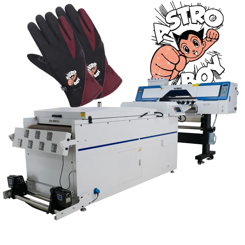 Hancolor printer DTF Digital harga pabrik mesin cetak kaus untuk pakaian kustom cetak cetak pada kemeja dan kain apa pun