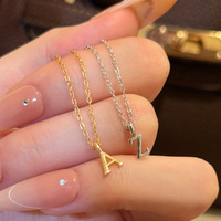 Collier avec pendentif alphabet Z 26, bijoux d'usine, plaqué argent S925, platine, or 14 carats, ornement de mode, fait main, petite série personnalisée