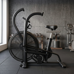 Bicicleta de Resistencia al Viento con Marco Curvo de Acero Grueso, Máquina de Entrenamiento Cardiovascular para Quemar Grasa, Ideal para Apartamentos y Gimnasios Pequeños - Product Image 2