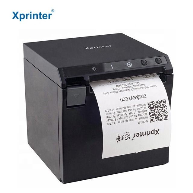 80mm POS Printer Thermal Receipt Printing System Compatible with Single-layer Paper Cash Register Printer
