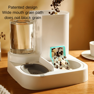 موزع طعام أوتوماتيكي للكلاب سعة 2 لتر صديق للبيئة مع موزع ماء مقاوم للماء IPx6 ووعاء طعام للاستخدام الداخلي - Product Image 2