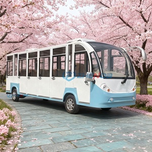 Autobús Turístico Eléctrico de Lujo de 17 Plazas, Totalmente Cerrado, con Tracción en las 4 Ruedas, Nuevo, Fabricado en China - Product Image 1