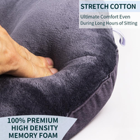Coussin anti-escarres respirant pour hémorroïdes, chirurgie de la prostate, chaise de bureau, escarres, coussin de siège souple pour soulager la douleur du coccyx