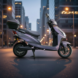 Scooter électrique pour adultes 48V 60V haute performance avec compteur LED et frein à disque avant - Product Image 1