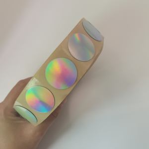 Антиметаллическая голографическая <span class=keywords><strong>NFC</strong></span>-наклейка диаметром 25, 28, 30 мм с клеем <span class=keywords><strong>3M</strong></span>, метка 213/215/216 - Product Image 2