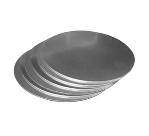 Feuille d'alliage d'aluminium 3003 personnalisée en usine 1050 1060 1100 O Support de construction de cercle de disque de 8 pouces Décoration durable - Product Image 1