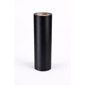 Korean Quality Black Anti Fingerprint PET Decorative <b>Sheet</b> Roll For Furniture Lamination Contemporary Design <b>Plastic</b> Film - Product Image 4