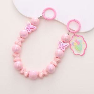 พวงกุญแจโทรศัพท์มือถือแบบโปรโมชั่น ประดับลูกปัด ตกแต่งสวยงาม - Product Image 6