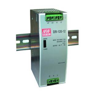 Fuente de Alimentación Industrial DR-120-24 de Salida Única 120W 24V para Riel DIN (TS-35/7.5 TS-35/15) con Certificación UL508 y 3 Años de Garantía - Product Image 6