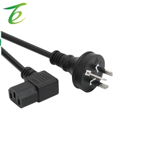 Dirsek ürün kuyruk güç kablosu ile üç çekirdekli Australi stdard üç çekirdekli Australi fiş kablosu üç fiş saf bakır güç - Product Image 1