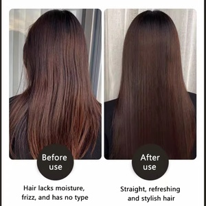 Professional Hair Spray Straightener Brush air Straightening Comb Adjustable Temperature Ceramic Steam Hair Curler Straightener - Product Image 4