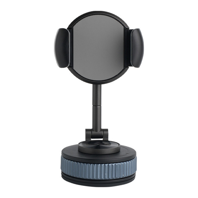 Vacuum Suction Car Holder New Suction Cup Navigation Mobile Phone Holder Adjustable Height Universal Fit ABS+PC Material