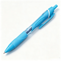 Stylo bille rétractable coloré UNI Jetstream SXN150C05 0,5 mm, 8 couleurs, corps transparent, recharges remplaçables SXR5, bureau, école