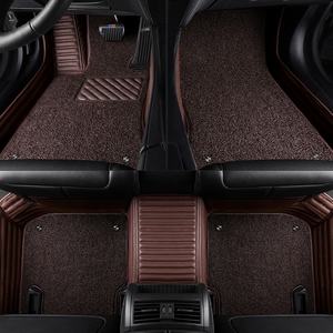 Personalizzato Accessori Auto Interni Decorazioni Set Completo alfombras para carro Anti Slittamento di Cuoio A Doppio Strato 5D Tappetini Auto - Product Image 2